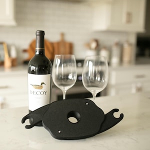 Wine-O ボトルとグラス用ワインキャディ