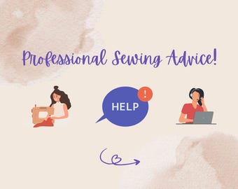Professional Sewing Advice for booking