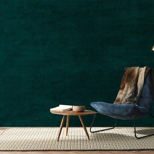 Dark Green Concrete Wallpaper,Grunge Concrete Wallpaper,Art Deco Wallpaper,Self Adhesive, Peel And Stick, Non-Woven