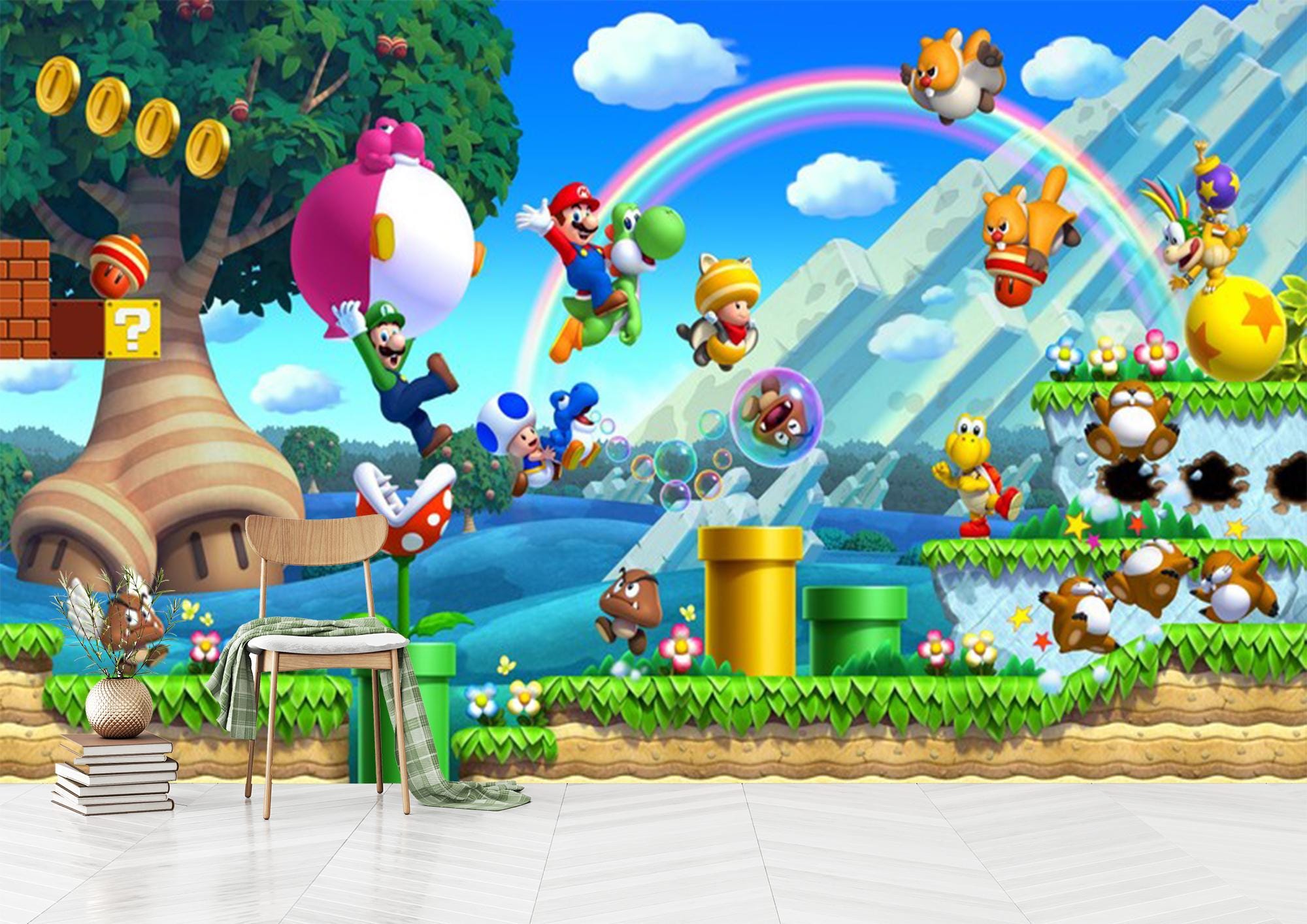 Mario Kart New Super Mario Brothers Wii Nintendo Wii Wallpaper 4k