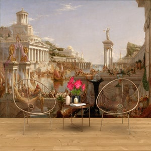 Ancient Greek Mythology Wallpaper: Renaissance Antique Wall Decor (Peel and Stick)