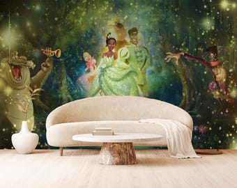 Large Peel And Stick Green Frog Wall Stickers Wondever Large Tree Wall ...