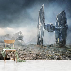 Papier peint Vaisseau spatial Star Wars : papier peint autocollant