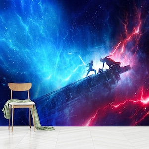 Papier peint Star Wars : autoadhésif, non tissé, autocollant