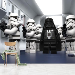 Papier peint Star Wars pour chambre d&#39;enfant, art mural Star Wars, auto-adhésif, non tissé
