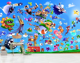 Mario Stickers Autocollant Mural