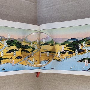 Antiker 1924 Reiseführer der Japanischen Eisenbahn Yoshida Hatsusaburo