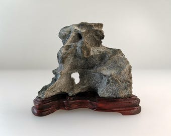 唐物 太湖石 自然体観賞石 水石 盆石 飾石 鑑賞石 茶室飾 美しい姿 Yahoo!オークション -「太湖石」の落札相場・落札価格