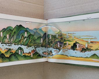 Antique 1924 Travel Guidebook of Japanese Railway Yoshida Hatsusaburo