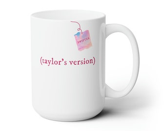 Personalized Taylor's Version Mug | Custom Name Mug | Name Mug | Swiftie Gift | Subtle Merch | TS | Lover Album