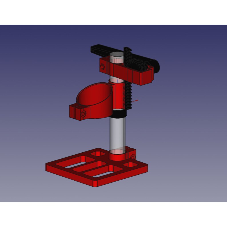 3D Printable Drill Press Conversion Kit for Milwaukee Rotary - Etsy