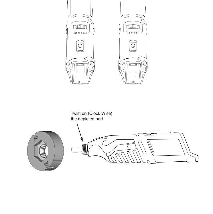 3D Printable Adjustable Router Conversion Kit for Milwaukee Rotary Tool ...