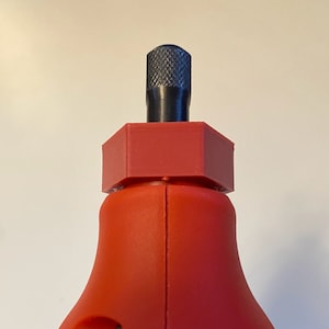 3D Printable Guided Extension Cap for Milwaukee Rotary Tool 2460-20