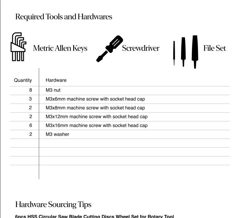 3D Printable Table Saw Conversion Kit for Milwaukee Rotary Tool 246020 Etsy