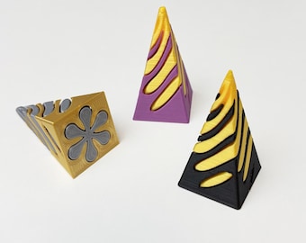 Unendliche Spirale Pyramide Fidget | 3D Druck STL Dateien
