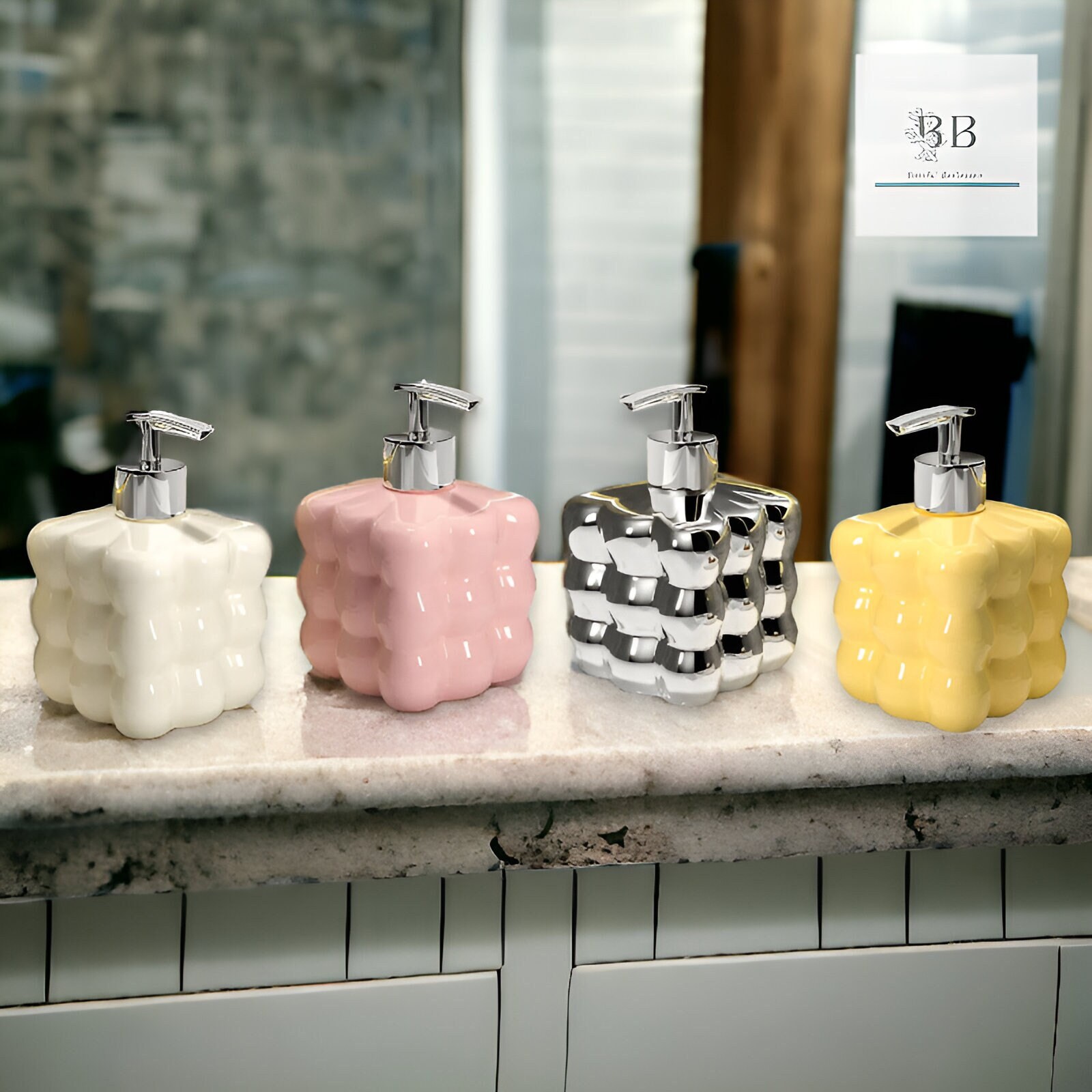 Stone Soap Dispenser –