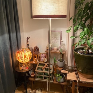 Retro Vintage Floor Lamp Light Rarity Germany Midcentury 60s 70s GDR Original