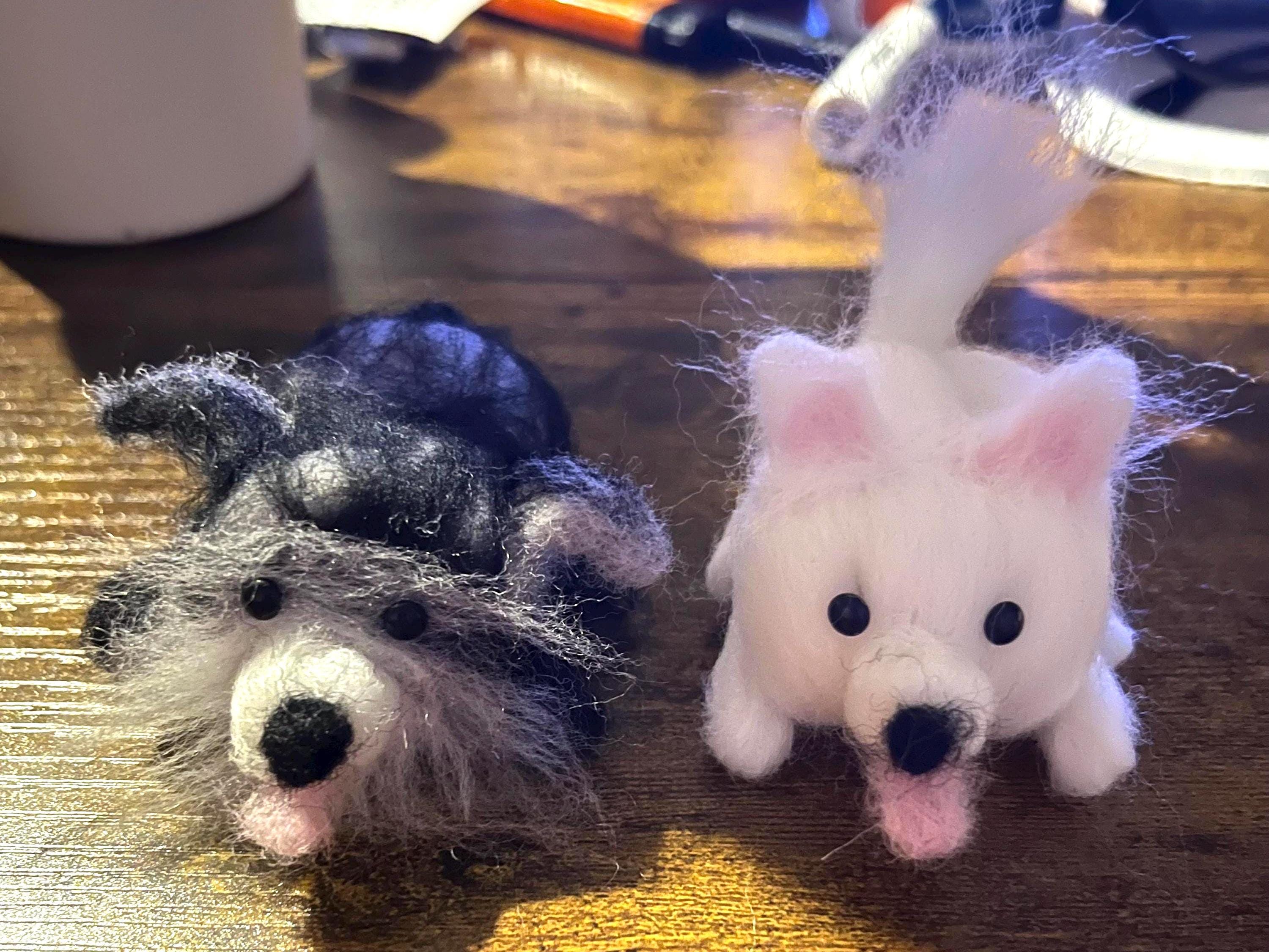 Felted Pets Needle Felted Pet Replica, Dog or Cat, Custom Pet Portrait, Little Felt ...