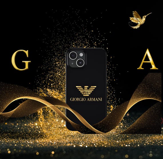 Slim Phone Cases Giorgio Armani - Etsy