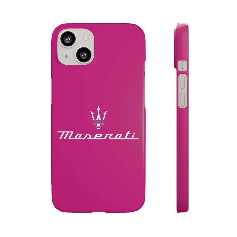 Maserati Snap Phone Case pink Etsy