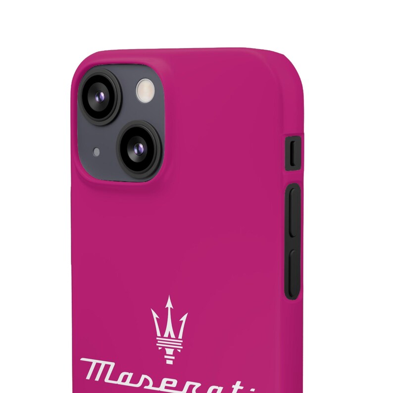 Maserati Snap Phone Case pink Etsy