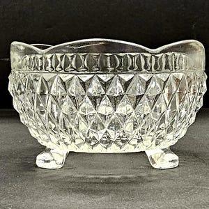Indiana Glass &quot;Diamond Point&quot; Pattern Candy Dish