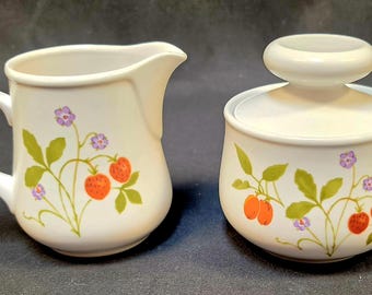 Crema e zucchero Noritake Progression China "Berries 'N Such"