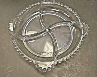 Imperial Glass &quot;Candlewick&quot; 4-Part Relish