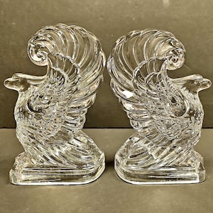 New Martinsville &quot;Eagle&quot; Bookends