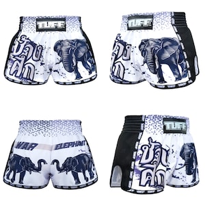 Tropical Parrot Toucan Print Pattern Muay Thai Boxing Shorts