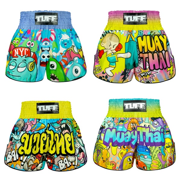 TUFF Muay Thai Boxing Shorts Cheeky Monster beliebt jetzt