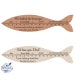 Customized Fish Ruler, Personalized Basswood Fishing Tool, Perfect Gift ...