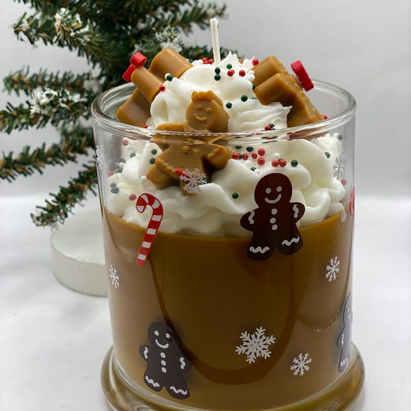 Gingerbread Candles - Etsy