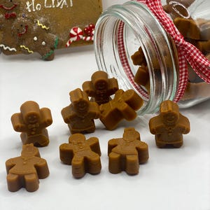 Gingerbread men wax Melts-Christmas scents,holiday home fragrance,Christmas wax melts