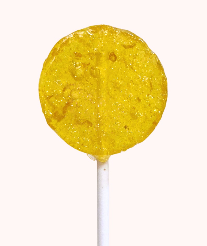 Golden Hour Dye Free Botanical Lollipops Set of Three Etsy