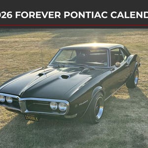 GTO カレンダー Pontiac Calendar - Etsy