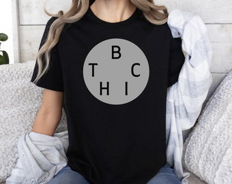 ビッチ ユニセックス ヘビーコットンTシャツ