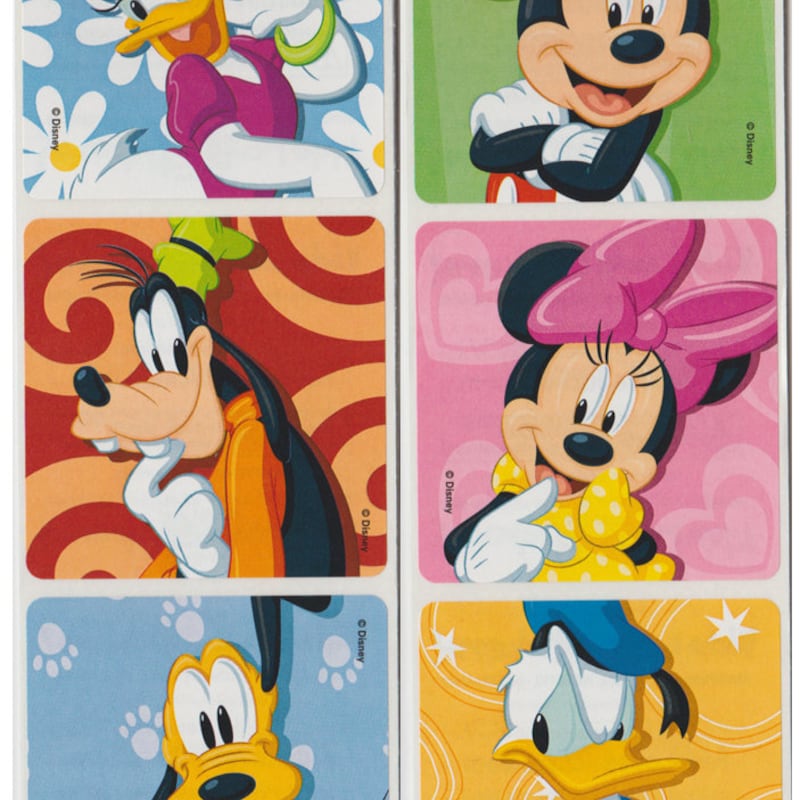 Mickey Stickers - Etsy