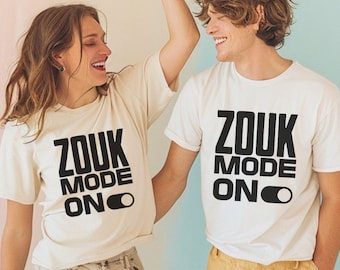 Zouk Mode op T-shirt: Brazilian Dance-T-shirt