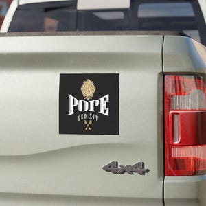 Magnete per auto "New Pope", magnete per il Papa degli Stati Uniti, magnete per Papa Leone XIV, decorazioni per auto, regalo religioso, accessori per veicoli, regalo per il Papa cattolico, Vaticano, Roma