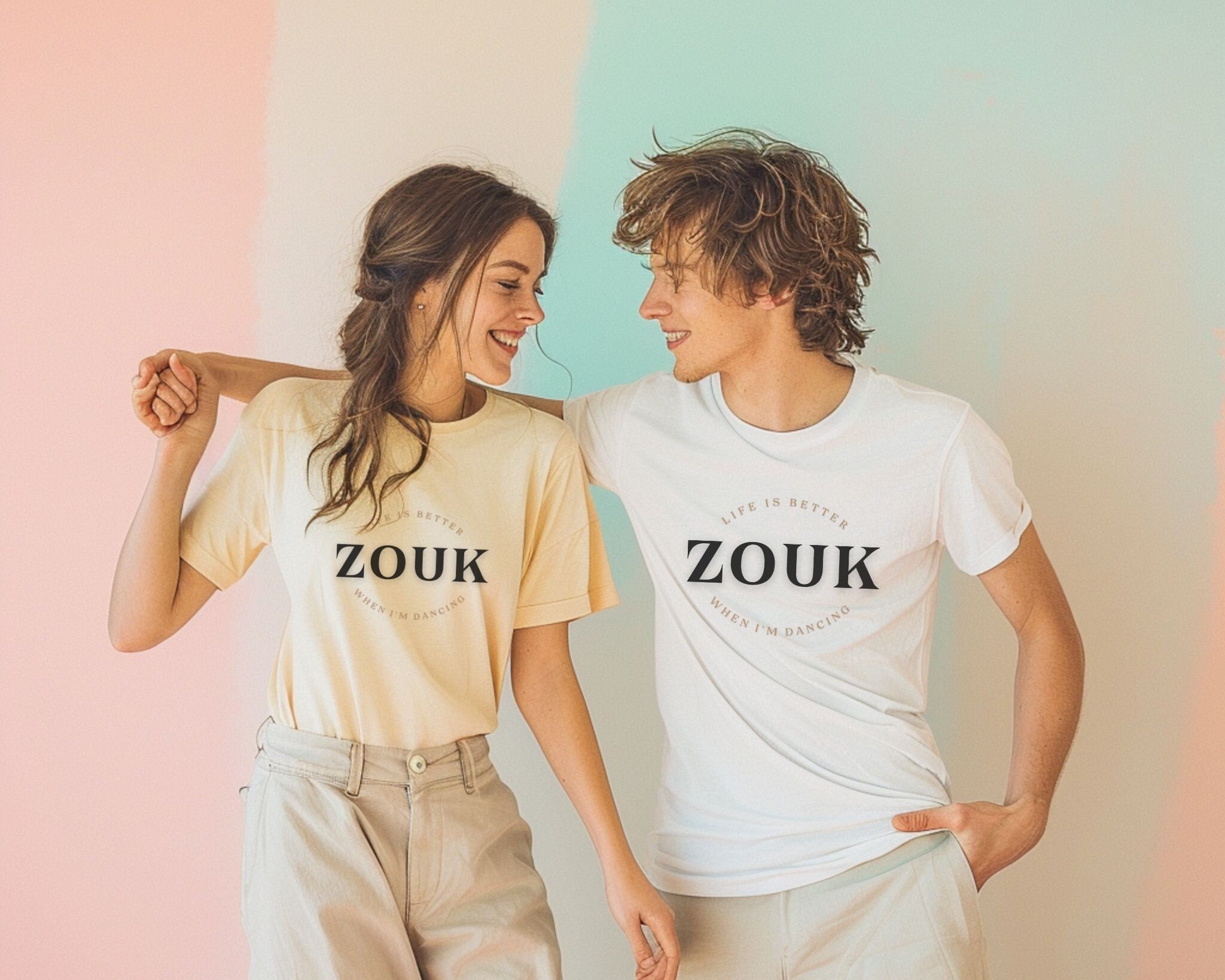 Dance Zouk Tshirt, dance brazil t-shirt, zouk shirt, dance gear, Id rather be dancing zouk, dance zouk tee, Brazilian zouk dancer tee shirt