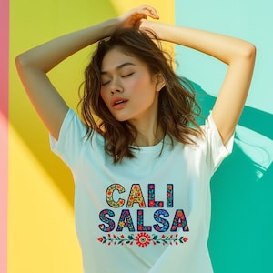 Cali Salsa Dance T-Shirt: Latin Social Dancing Tee