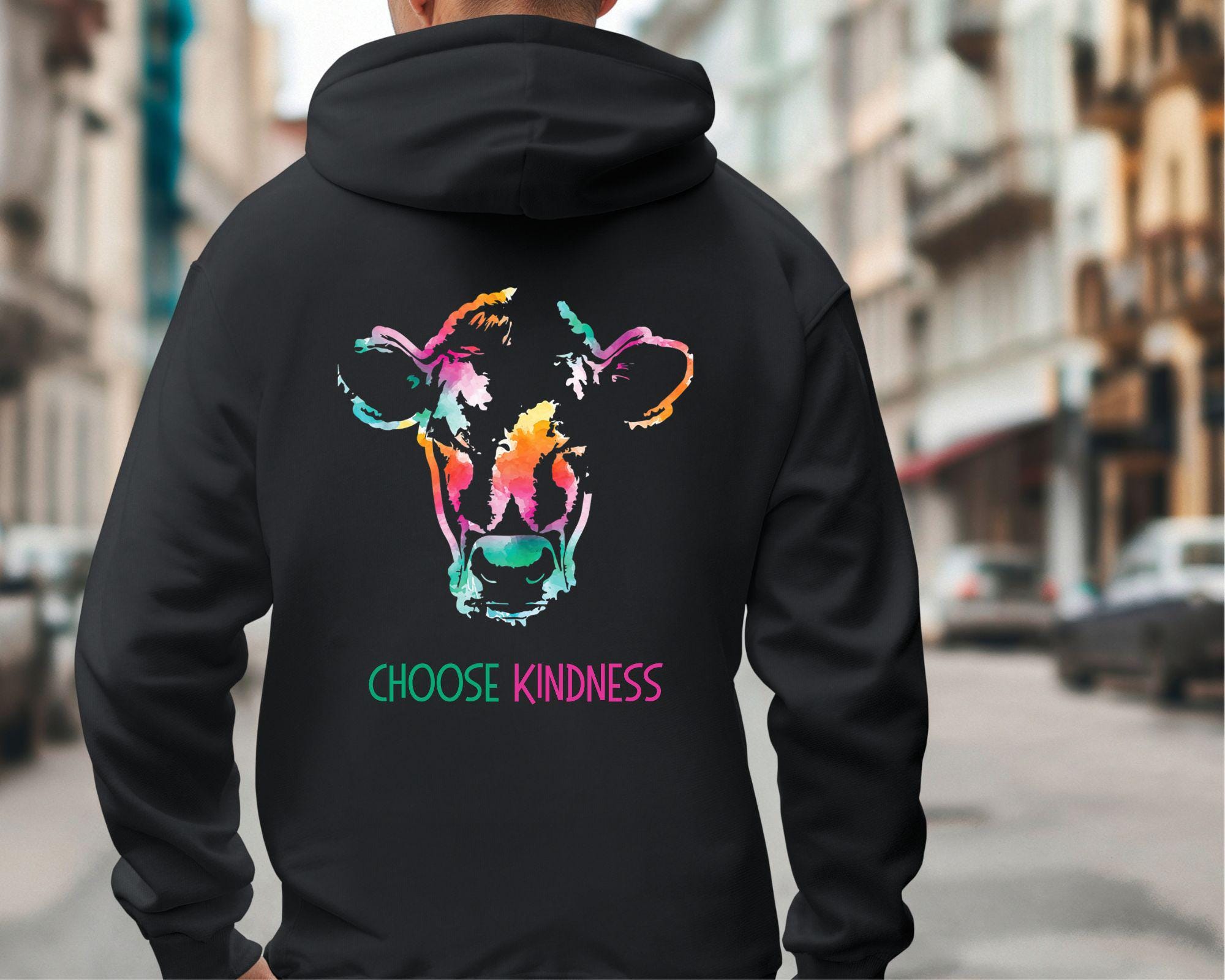 Felpa Con Cappuccio E Cerniera, Design Animal Liberation, Etica Vegan E Diritti Animali, Comfort Unisex