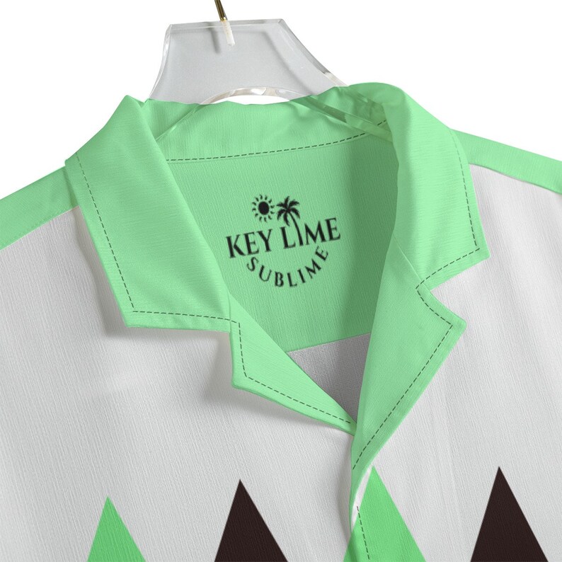 Shaped Knit Tee in Key Lime