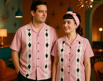 トップス Vintage Air-flo Bowling Shirt 50s Vintage Air-flo Bowling Shirt 50s