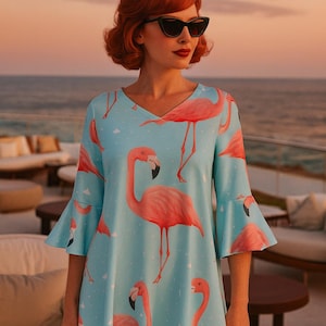 Combinaison Unisexe Rose Flamant Rose Costume De Mascotte Mignon Pour La Fête De - Foto 6