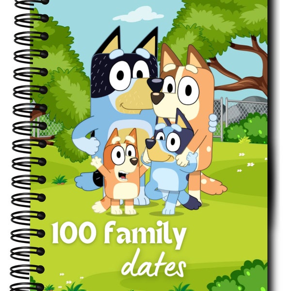 100 family dates bluey album