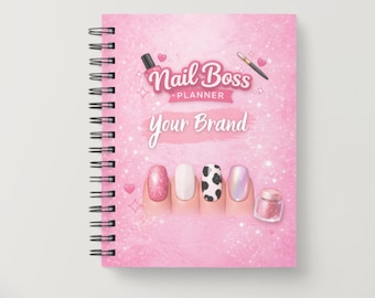 Nail Technician Planner | Appointment Book & Client Log | Nail Tech Business Planner
