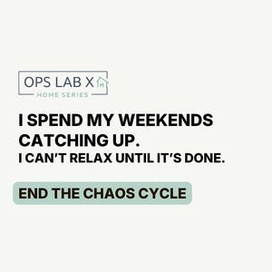 Friday 60 Minute Reset Plan Printable 1 Hour Cleaning Routine