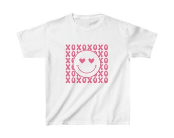 Valentines Day, Valentines Themed Tee Shirt, Kids Valentines Day T-Shirts, Kids Heavy Cotton™ Tee, Gifts For Kids, Kids Valentines Gifts